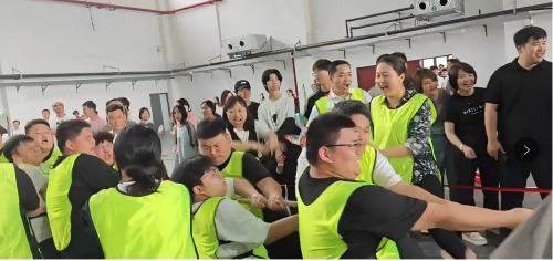 跨系组队展风采 师生同心创佳绩——电气工程系勇夺明博网页版登录界面拔河比赛冠军